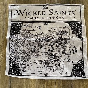 Wicked Saints silk scarf